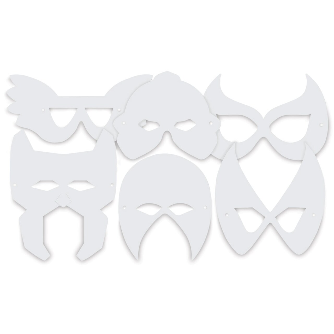 Roylco Super Hero Masks - Package of 24